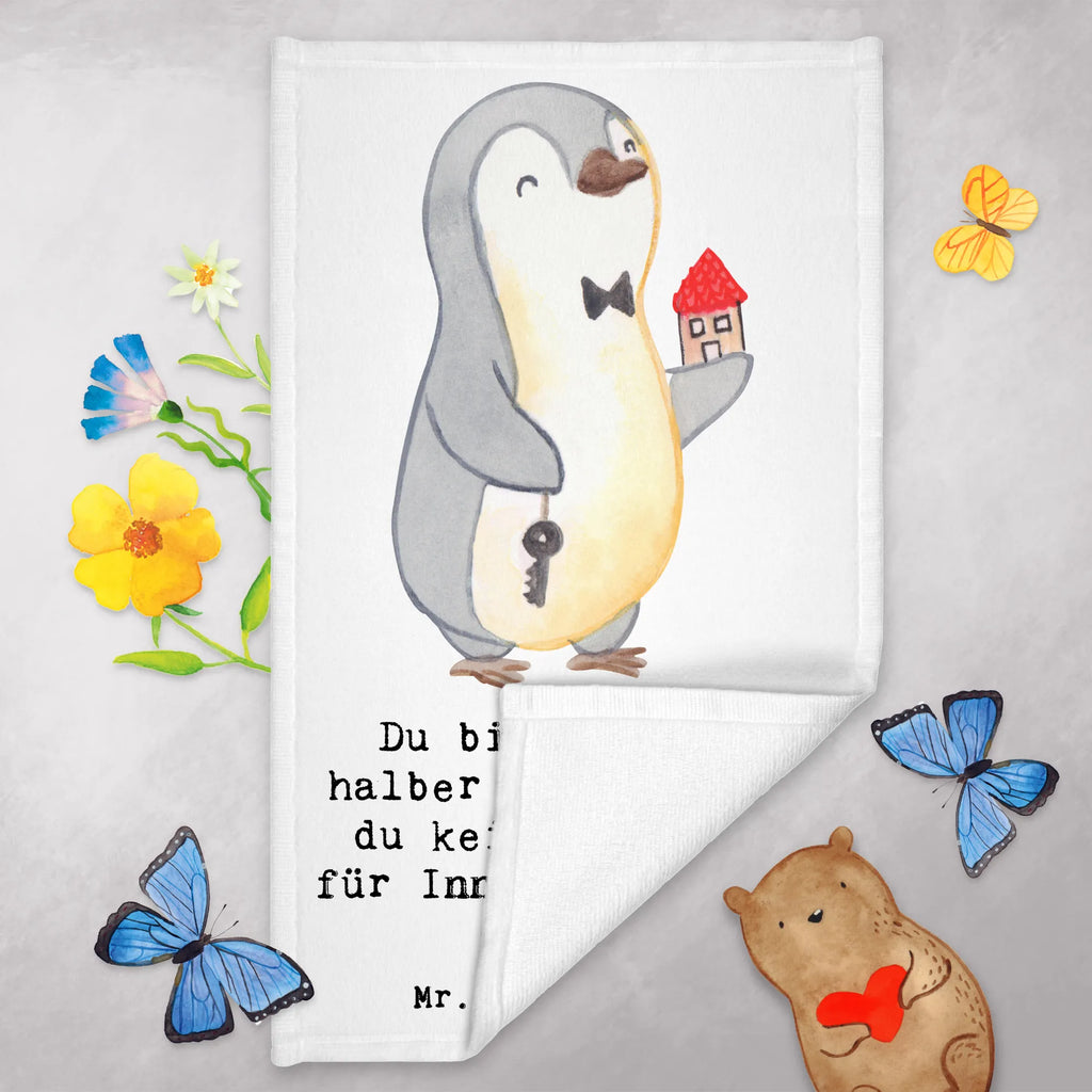 Guest towel Interior Design Assistant Heart 50 x 30, hand towels, towel, Guest towel, guest towels, gift, gift idea, best, farewell gift, passing exam, anniversary, retirement, promotion, job start, sayings, funny, profession