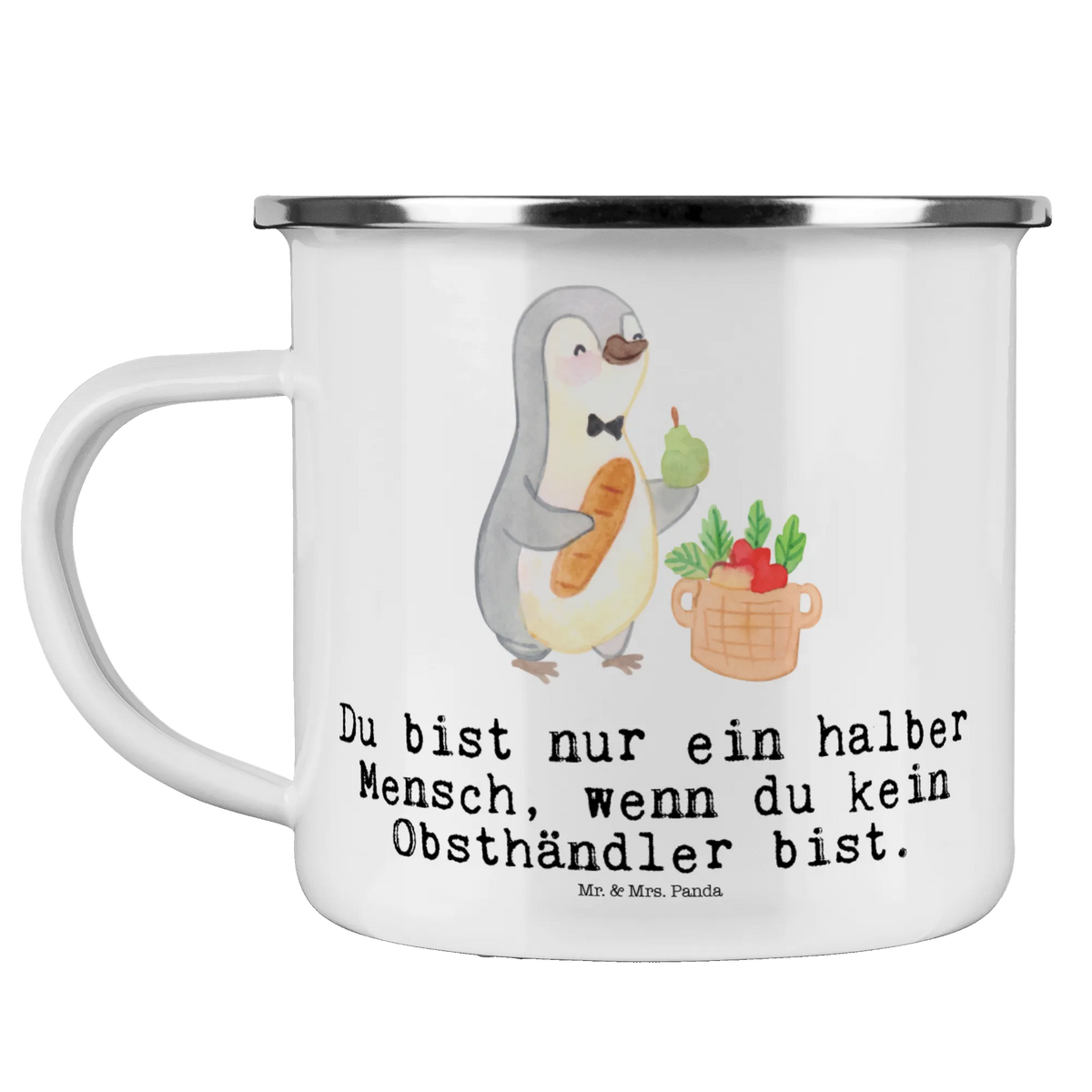 Enamel camping mug Fruit Seller heart tin coffee cup, hiking mug, camping mug, outdoor cup, camper mug, steel mug for camping, camping metal cup, bushcraft mug, stainless steel drinking cup, enamel mug, enamel camping cup, backpacking mug, lightweight camping mug, adventure mug, metal cup, travel mug, campfire mug, camp coffee mug, metal camping mug, enamel drinking mug, gift, gift idea, best, farewell gift, passing exam, anniversary, retirement, promotion, job start, sayings, funny, profession