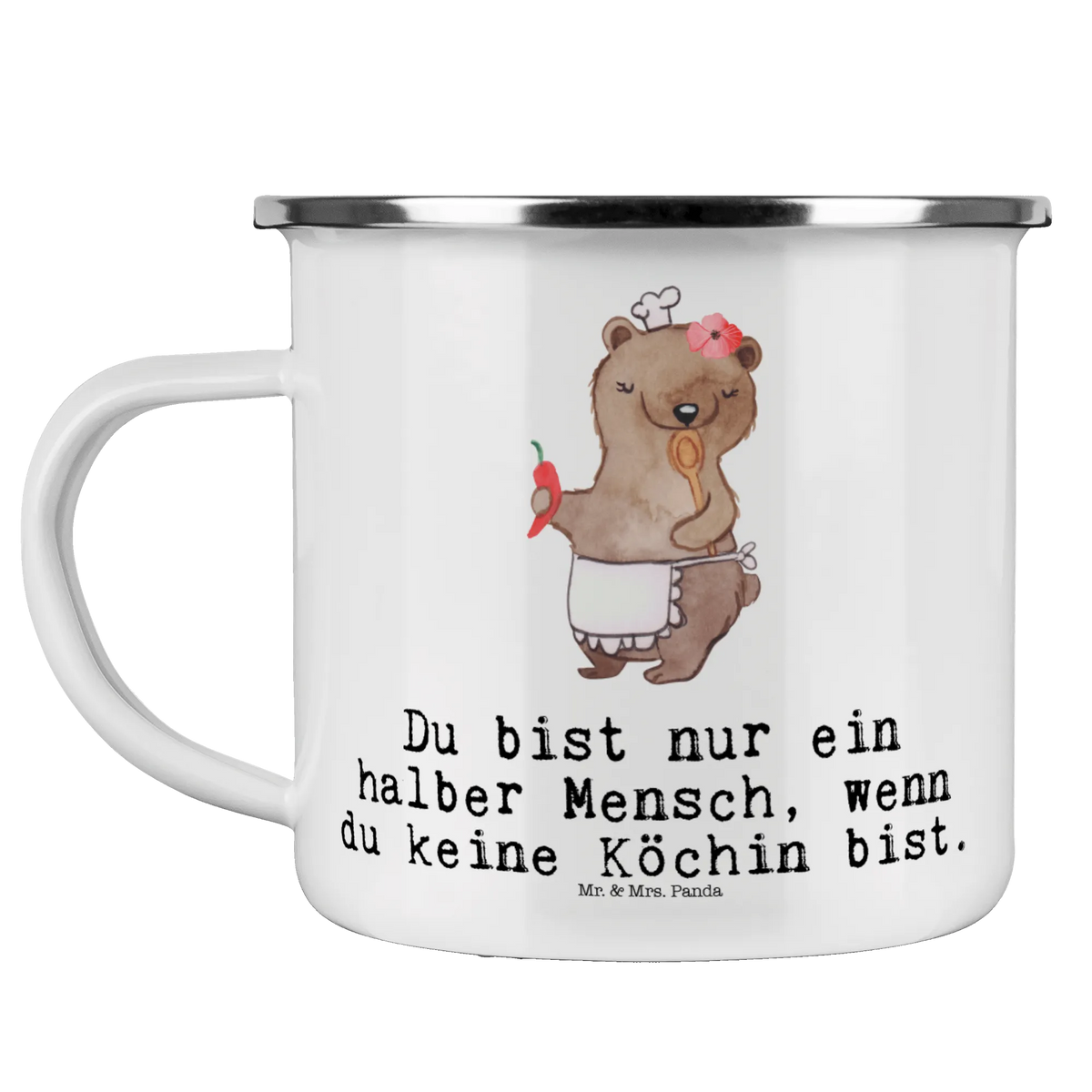 Camping Emaille Tasse Köchin Herz Kaffeepott, Blechtasse, blechbecher, Teebecher, wandertasse, Tasse Emaille, outdoortasse, Haferl, Outdoor Becher, wanderbecher, Emailletasse, Emaille Becher, emaillebecher, Pott, Reisebecher, metallbecher, Campingbecher, Emaille Tasse, reisetasse, Motivtasse, Outdoor Tasse, Campingtasse, becher emaille, Teetasse, Geschenk, Schenken, Jubiläum, Danke, Dankeschön, Beruf, Ausbildung, Abschied, Rente, Kollege, Kollegin, Arbeitskollege, Mitarbeiter, Firma, Köchin, Schiffsköchin, Küchenmeisterin, Chefköchin, Sterneköchin, Restaurant, Küchenchefin, Fernsehköchin