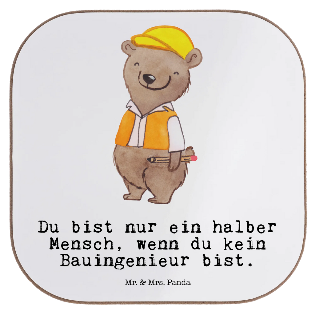 Podkładka Inżynier budowlany serce Zawód, Wykształcenie, Jubileusz, Pożegnanie, Emerytura, Kolega, Koleżanka, Prezent, Dawać, Pracownik, Współpracownik, Firma, Dziękuję, Dziękuję bardzo