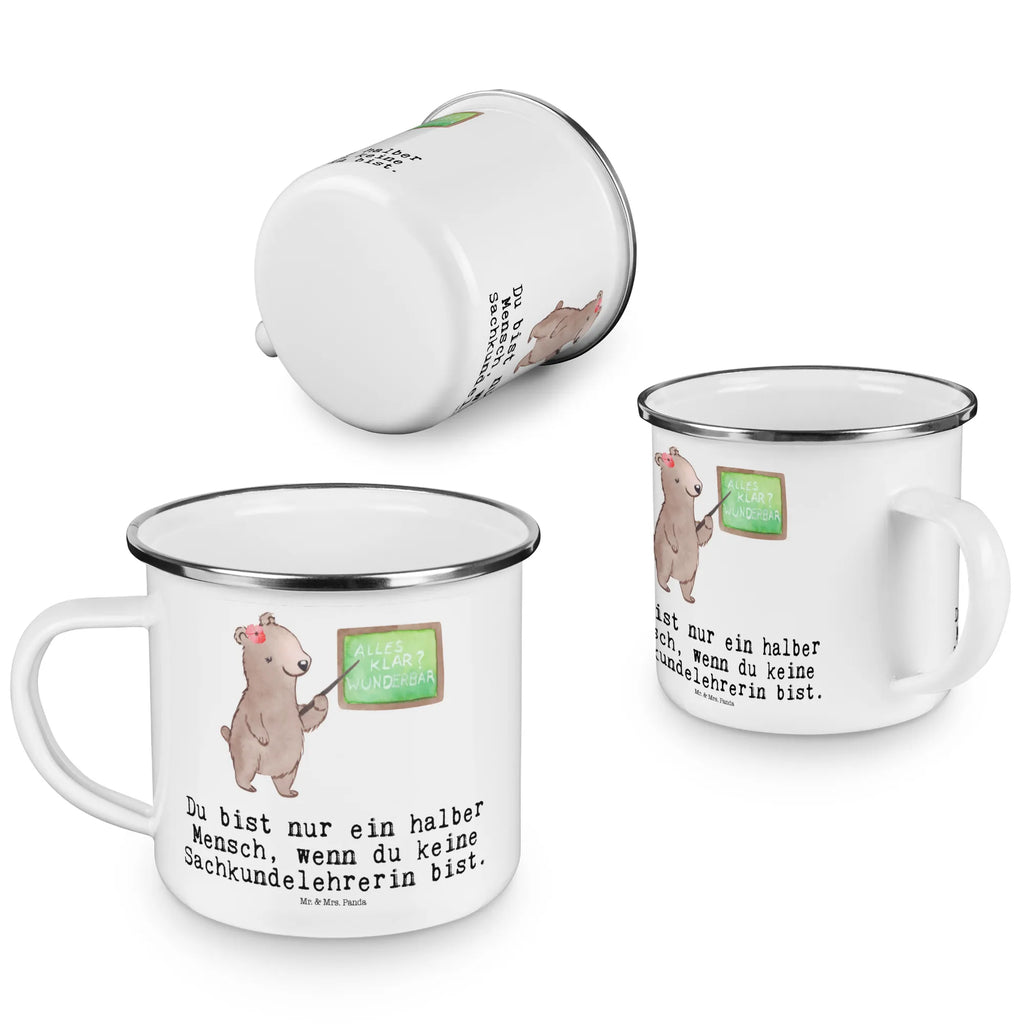 Kempingowy kubek emaliowany nauczycielka wiedzy o otaczającym świecie serce Zawód, Wykształcenie, Jubileusz, Pożegnanie, Emerytura, Kolega, Koleżanka, Prezent, Dawać, Pracownik, Współpracownik, Firma, Dziękuję, Dziękuję bardzo