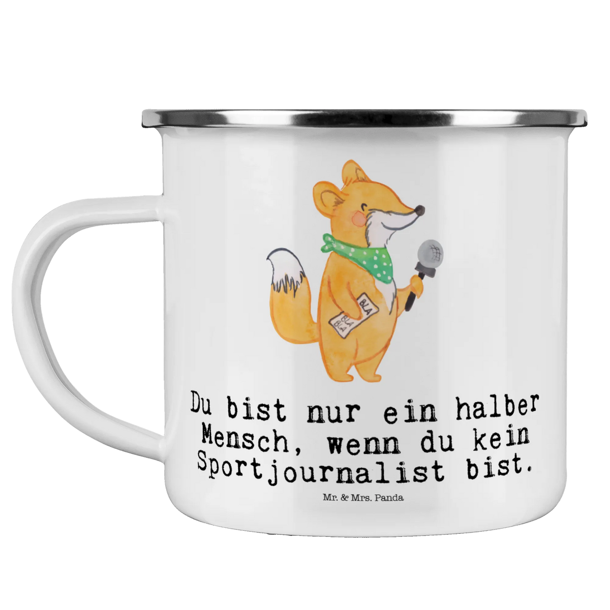 Camping Emaille Tasse Sportjournalist Herz Motivtasse, Teetasse, wanderbecher, Haferl, Teebecher, Campingtasse, Tasse Emaille, becher emaille, Campingbecher, Outdoor Tasse, Emaille Tasse, Blechtasse, reisetasse, blechbecher, Reisebecher, emaillebecher, Pott, metallbecher, Kaffeepott, Emailletasse, wandertasse, outdoortasse, Emaille Becher, Outdoor Becher, Geschenk, Schenken, Jubiläum, Danke, Dankeschön, Beruf, Ausbildung, Abschied, Rente, Kollege, Kollegin, Arbeitskollege, Mitarbeiter, Firma, Journalist, Studium, Reporter, Redakteur, Sportjournalist, Pressebüro