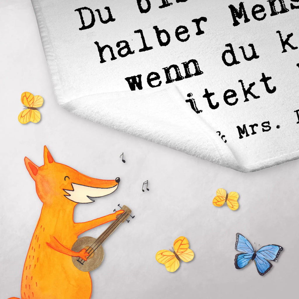 Guest towel Architect Heart Guest towel, hand towels, towel, guest towels, 50 x 30, gift, gift idea, best, farewell gift, passing exam, anniversary, retirement, promotion, job start, sayings, funny, profession