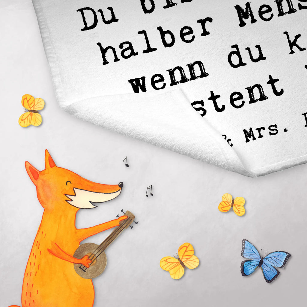 Guest towel Assistant heart Guest towel, guest towels, hand towels, towel, 50 x 30, gift, gift idea, best, farewell gift, passing exam, anniversary, retirement, promotion, job start, sayings, funny, profession