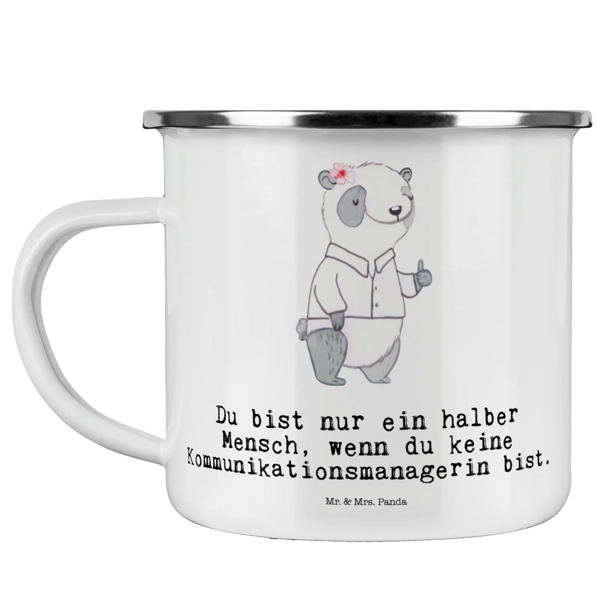 Enamel camping mug Communications Manager Heart camping mug, metal camping mug, campfire mug, backpacking mug, camp coffee mug, lightweight camping mug, stainless steel drinking cup, enamel camping cup, enamel drinking mug, steel mug for camping, bushcraft mug, camping metal cup, hiking mug, adventure mug, metal cup, enamel mug, camper mug, tin coffee cup, outdoor cup, travel mug, gift, gift idea, best, farewell gift, passing exam, anniversary, retirement, promotion, job start, sayings, funny, profession