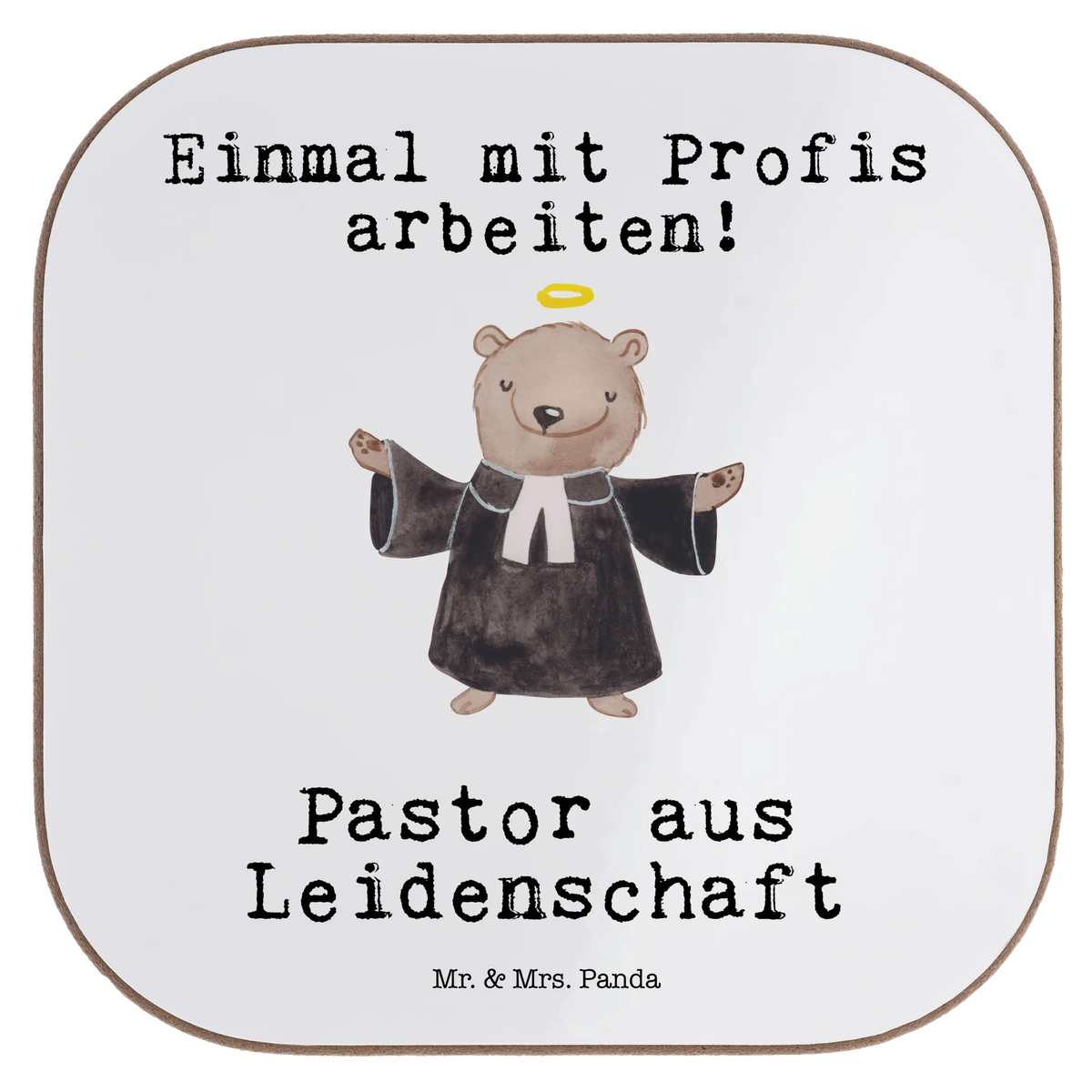 Podkładka Pastor pasja Zawód, Wykształcenie, Jubileusz, Pożegnanie, Emerytura, Kolega, Koleżanka, Prezent, Dawać, Pracownik, Współpracownik, Firma, Dziękuję, Dziękuję bardzo