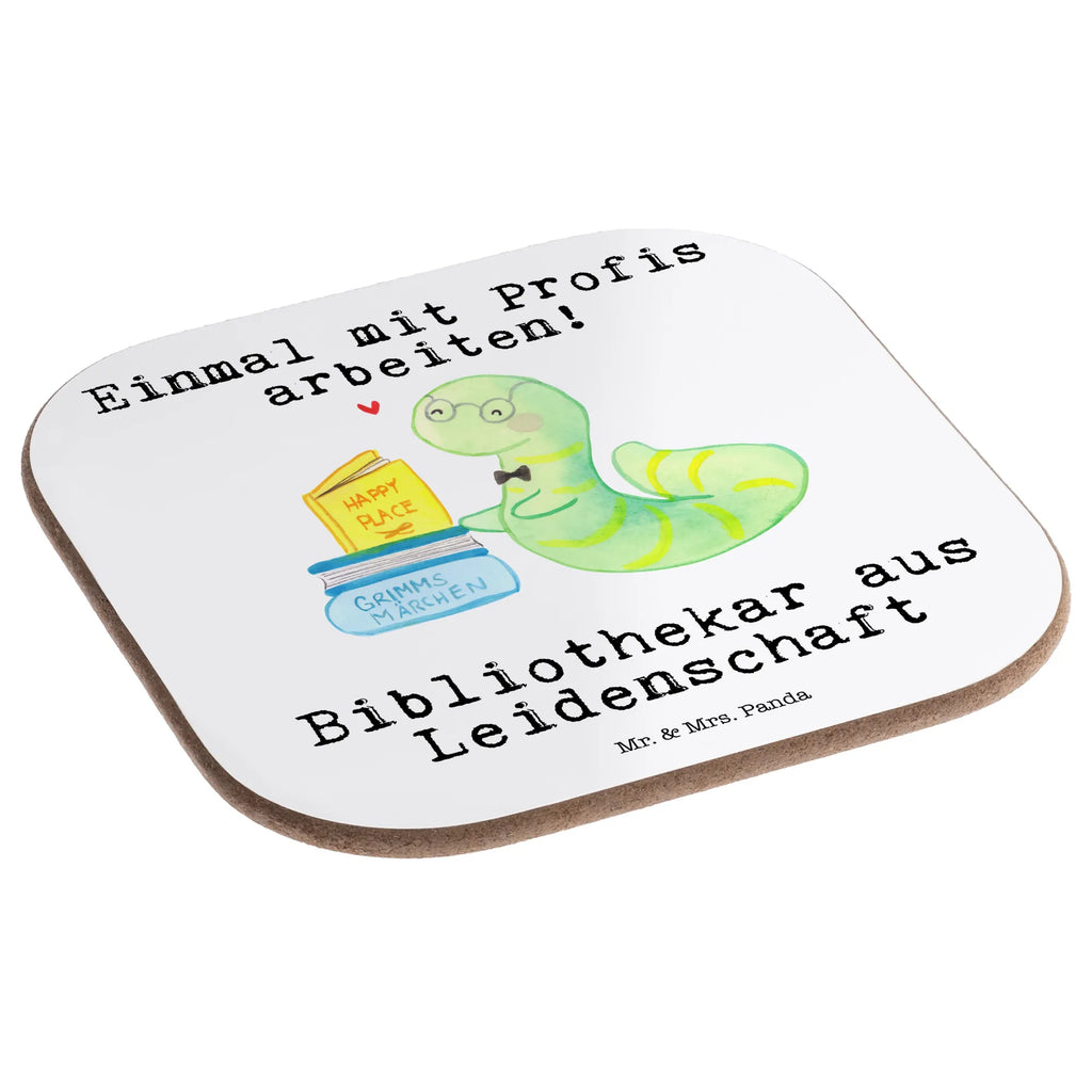 Quadratische Untersetzer Bibliothekar aus Leidenschaft Untersetzer, Bierdeckel, Untersetzer Holz, Untersetzer aus Holz, Glasuntersetzer, Tassen Untersetzer, Getränkeuntersetzer, Holzuntersetzer, Untersetzer Design, Korkuntersetzer, Untersetzer für Gläser, Untersetzer Gläser, Beruf, Ausbildung, Jubiläum, Abschied, Rente, Kollege, Kollegin, Geschenk, Schenken, Arbeitskollege, Mitarbeiter, Firma, Danke, Dankeschön, Leseratte, Bibliothekar, Bücherwurm, Bibliothek, Bücherliebe, Buchhandlung