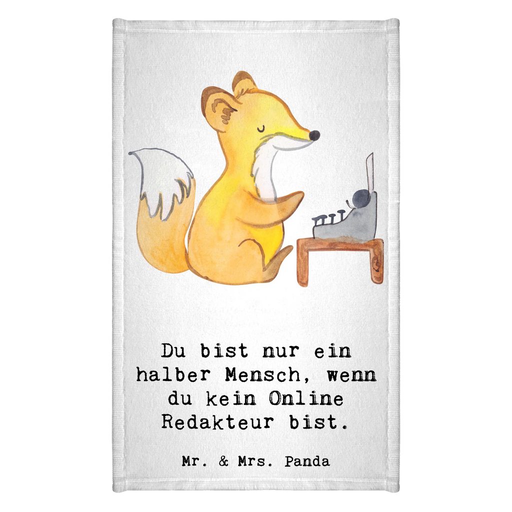 Guest towel Online Editor Heart guest towels, 50 x 30, Guest towel, towel, hand towels, gift, gift idea, best, farewell gift, passing exam, anniversary, retirement, promotion, job start, sayings, funny, profession