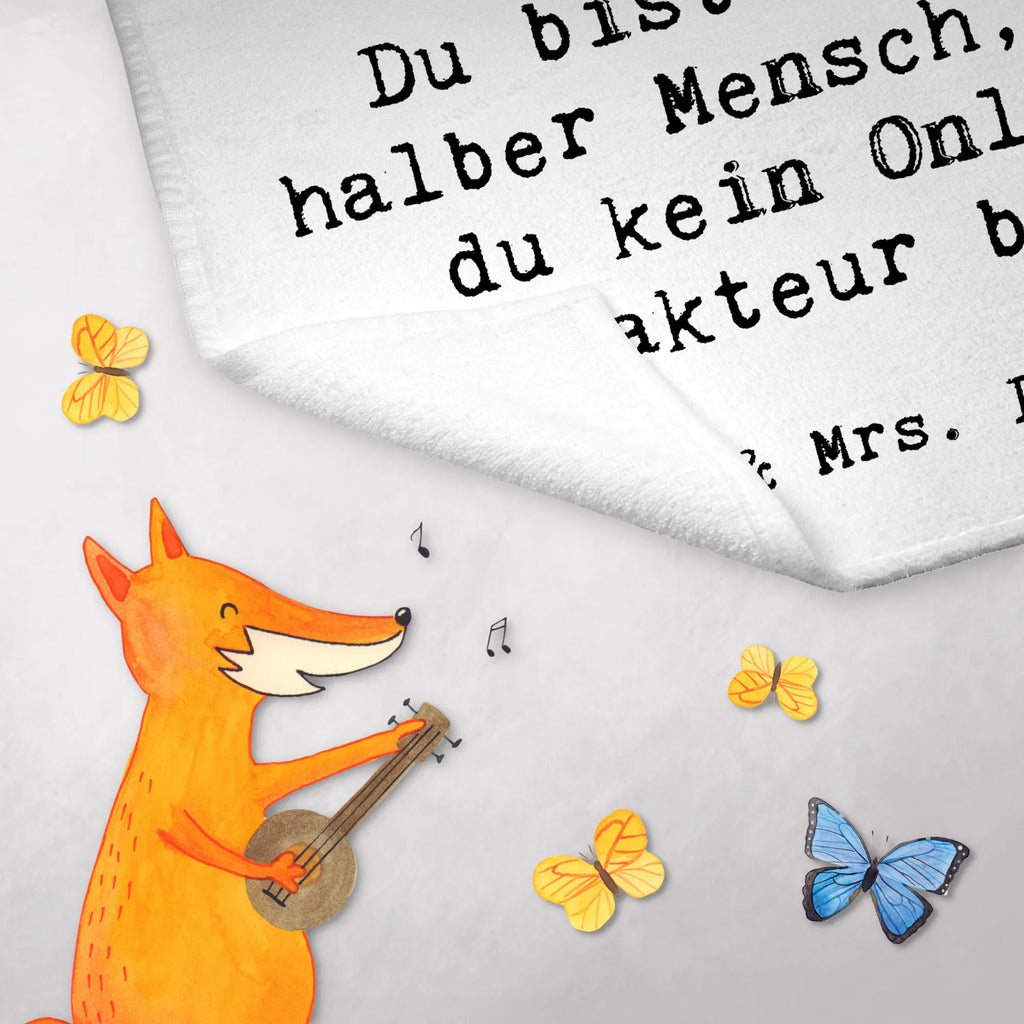 Guest towel Online Editor Heart guest towels, 50 x 30, Guest towel, towel, hand towels, gift, gift idea, best, farewell gift, passing exam, anniversary, retirement, promotion, job start, sayings, funny, profession