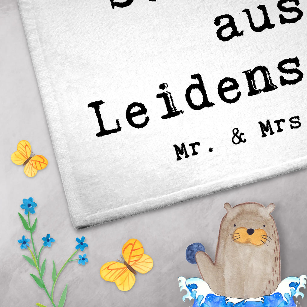 Guest towel conductor Passion Guest towel, 50 x 30, hand towels, towel, guest towels, gift, gift idea, best, farewell gift, passing exam, anniversary, retirement, promotion, job start, sayings, funny, profession