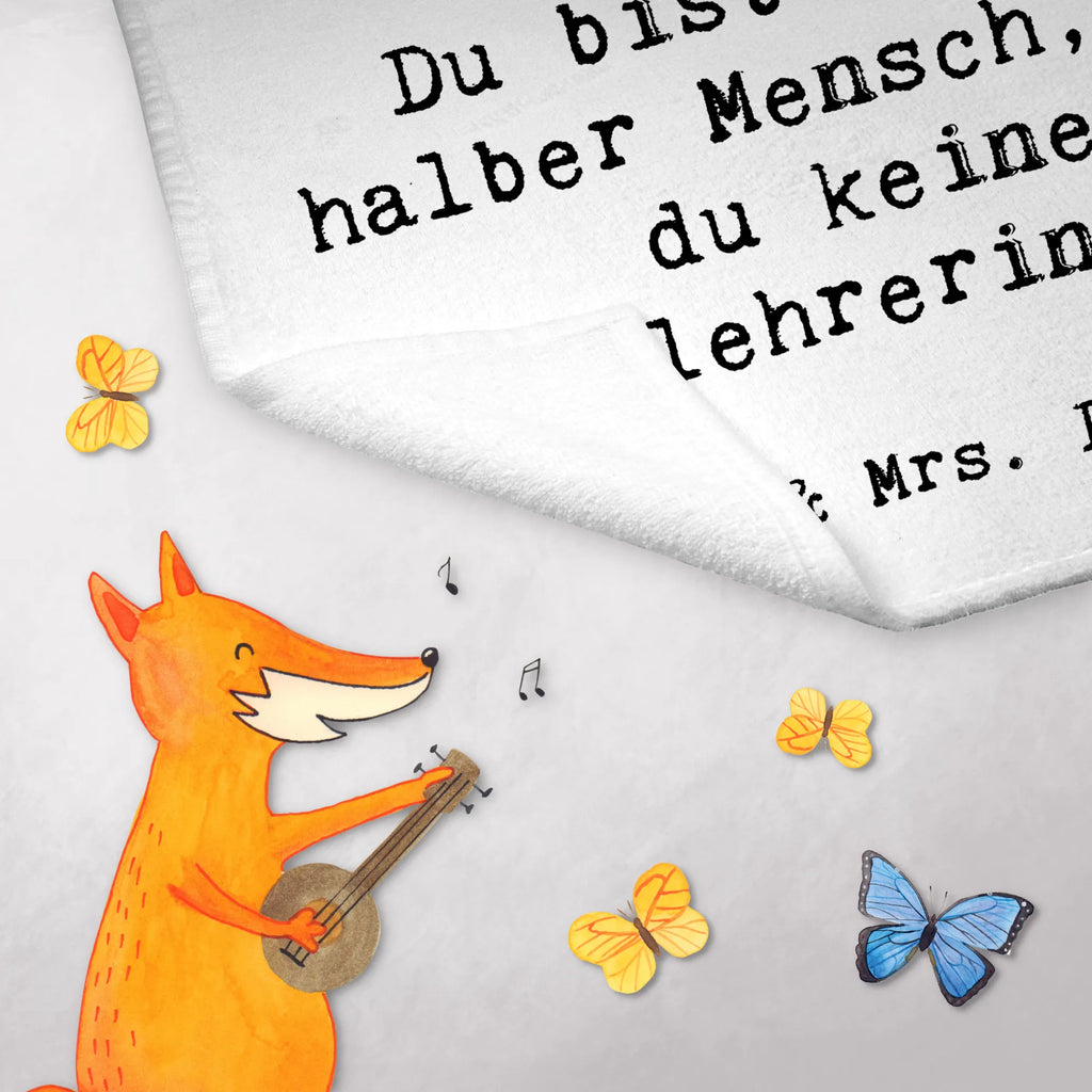 Ręcznik dla gości nauczycielka wychowania fizycznego Serce Zawód, Wykształcenie, Jubileusz, Pożegnanie, Emerytura, Kolega, Koleżanka, Prezent, Dawać, Pracownik, Współpracownik, Firma, Dziękuję, Dziękuję bardzo
