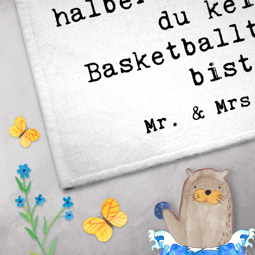 Guest towel Basketball coach Heart hand towels, 50 x 30, Guest towel, towel, guest towels, gift, gift idea, best, farewell gift, passing exam, anniversary, retirement, promotion, job start, sayings, funny, profession