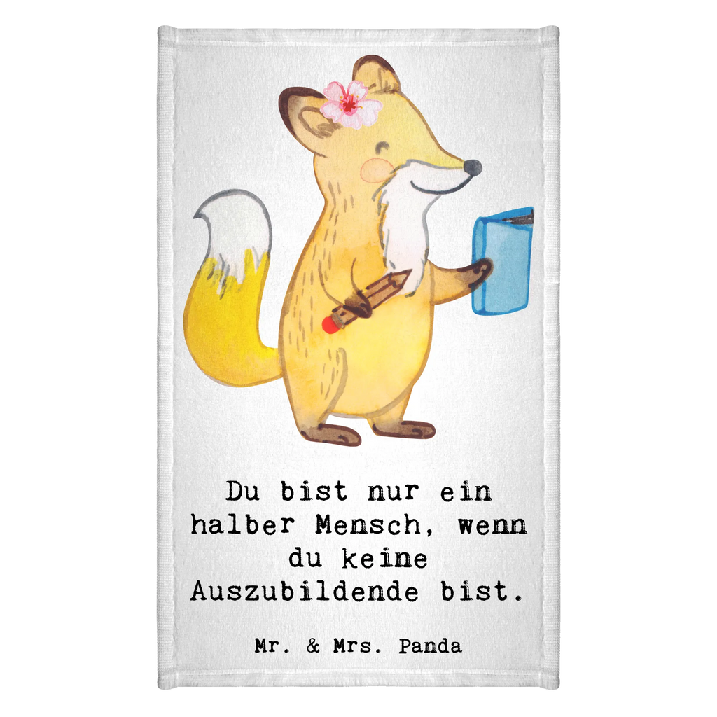 Guest towel Trainee Heart hand towels, Guest towel, guest towels, 50 x 30, towel, gift, gift idea, best, farewell gift, passing exam, anniversary, retirement, promotion, job start, sayings, funny, profession