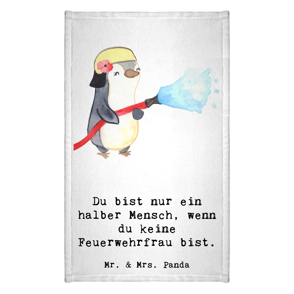 Guest towel Firewoman Heart guest towels, towel, Guest towel, hand towels, 50 x 30, gift, gift idea, best, farewell gift, passing exam, anniversary, retirement, promotion, job start, sayings, funny, profession