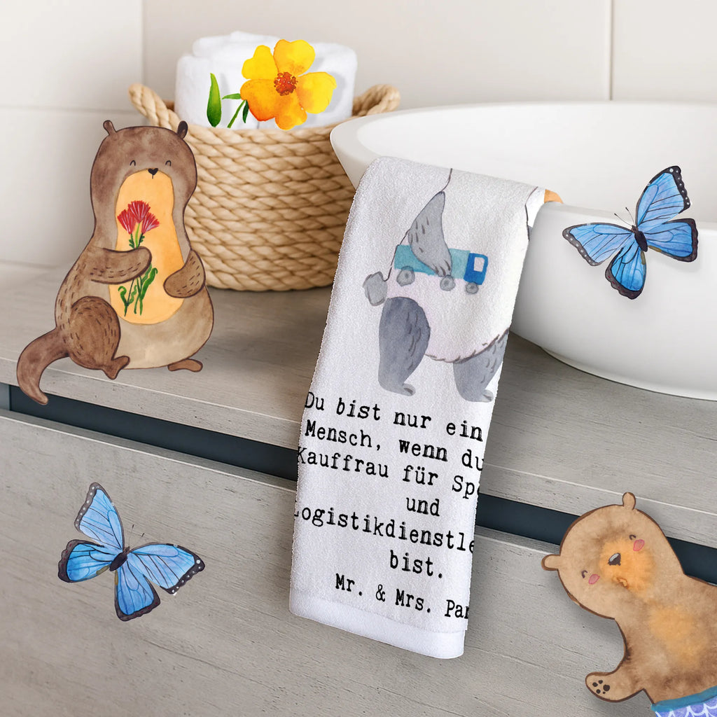 Guest towel Marketing Communications Specialist heart 50 x 30, hand towels, Guest towel, guest towels, towel, gift, gift idea, best, farewell gift, passing exam, anniversary, retirement, promotion, job start, sayings, funny, profession