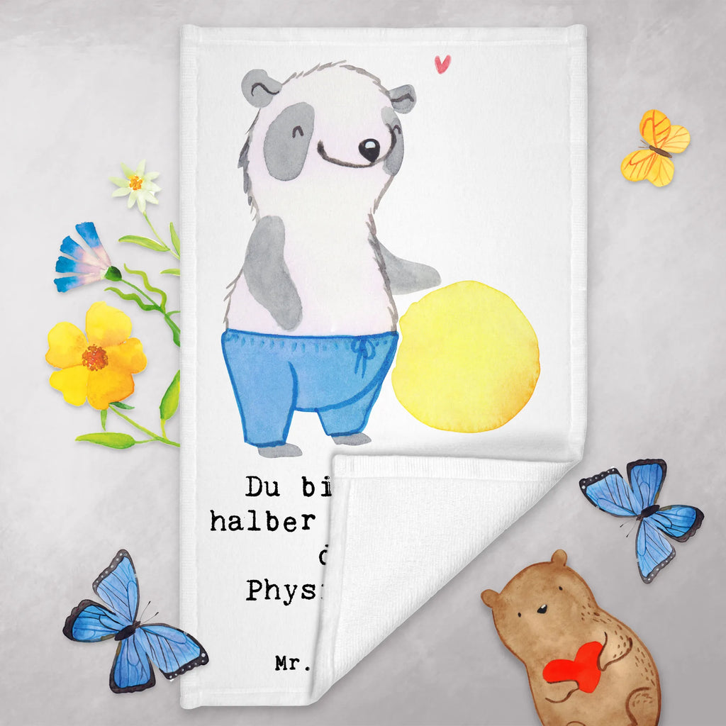 Ręcznik dla gości Fizjoterapeuta Serce Zawód, Wykształcenie, Jubileusz, Pożegnanie, Emerytura, Kolega, Koleżanka, Prezent, Dawać, Pracownik, Współpracownik, Firma, Dziękuję, Dziękuję bardzo