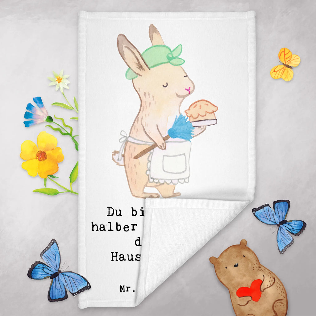 Guest towel household helper Heart guest towels, towel, Guest towel, hand towels, 50 x 30, gift, gift idea, best, farewell gift, passing exam, anniversary, retirement, promotion, job start, sayings, funny, profession