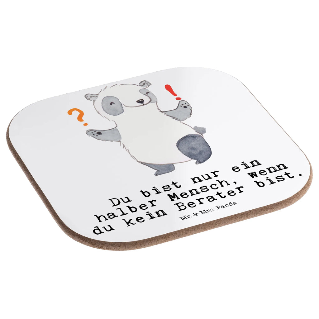 Square coaster Consultant heart party, glass coasters, Coasters, presents, gifts, breakfast, gift, gift idea, best, farewell gift, passing exam, anniversary, retirement, promotion, job start, sayings, funny, profession