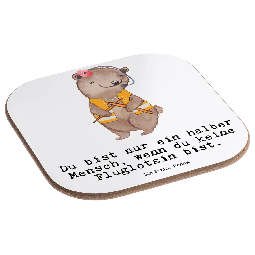 Square coaster female air traffic controller Heart glass coasters, gifts, breakfast, Coasters, party, gift, presents, gift idea, best, farewell gift, passing exam, anniversary, retirement, promotion, job start, sayings, funny, profession