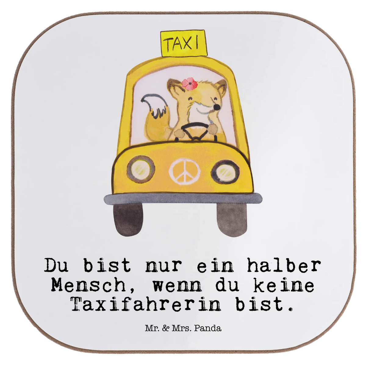 Podkładka taxistka serce Zawód, Wykształcenie, Jubileusz, Pożegnanie, Emerytura, Kolega, Koleżanka, Prezent, Dawać, Pracownik, Współpracownik, Firma, Dziękuję, Dziękuję bardzo