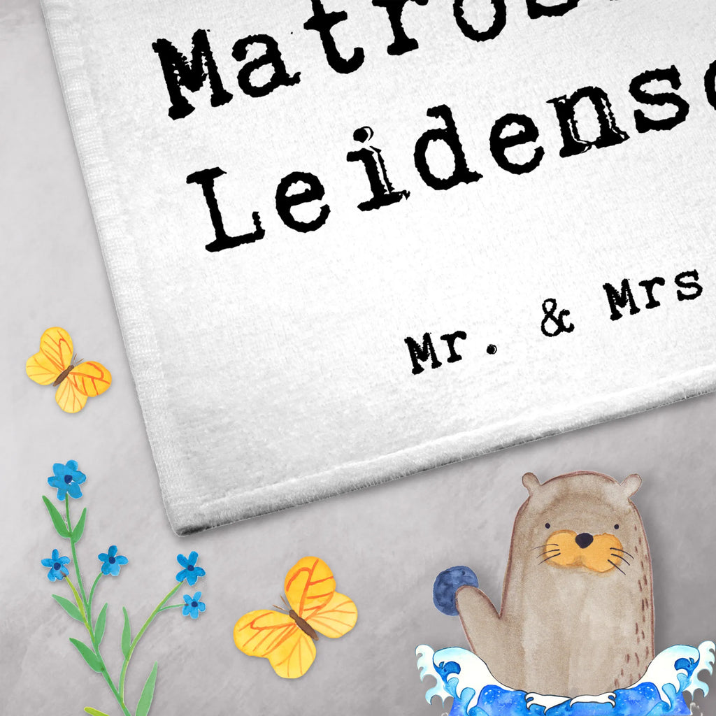 Guest towel sailor Passion hand towels, guest towels, 50 x 30, towel, Guest towel, gift, gift idea, best, farewell gift, passing exam, anniversary, retirement, promotion, job start, sayings, funny, profession