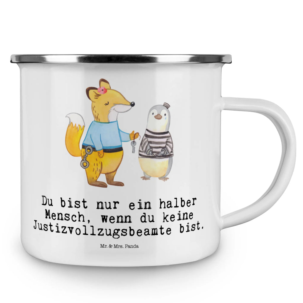 Kempingowy kubek emaliowany strażniczka więzienna serce Zawód, Wykształcenie, Jubileusz, Pożegnanie, Emerytura, Kolega, Koleżanka, Prezent, Dawać, Pracownik, Współpracownik, Firma, Dziękuję, Dziękuję bardzo