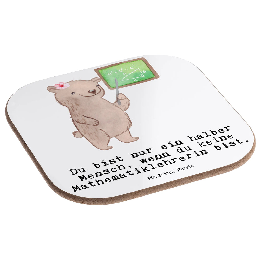 Podkładka nauczycielka matematyki serce Zawód, Wykształcenie, Jubileusz, Pożegnanie, Emerytura, Kolega, Koleżanka, Prezent, Dawać, Pracownik, Współpracownik, Firma, Dziękuję, Dziękuję bardzo