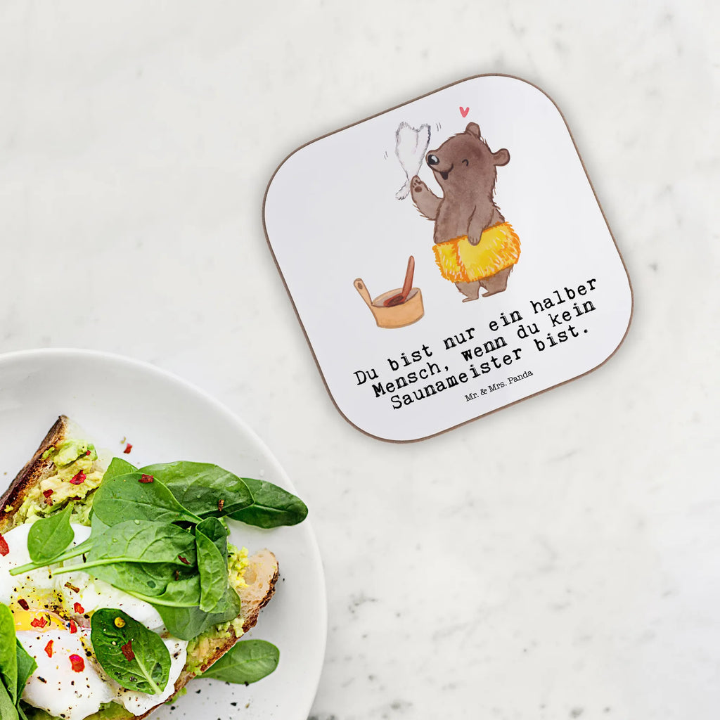 Podkładka Mistrz sauny Serce Zawód, Wykształcenie, Jubileusz, Pożegnanie, Emerytura, Kolega, Koleżanka, Prezent, Dawać, Pracownik, Współpracownik, Firma, Dziękuję, Dziękuję bardzo