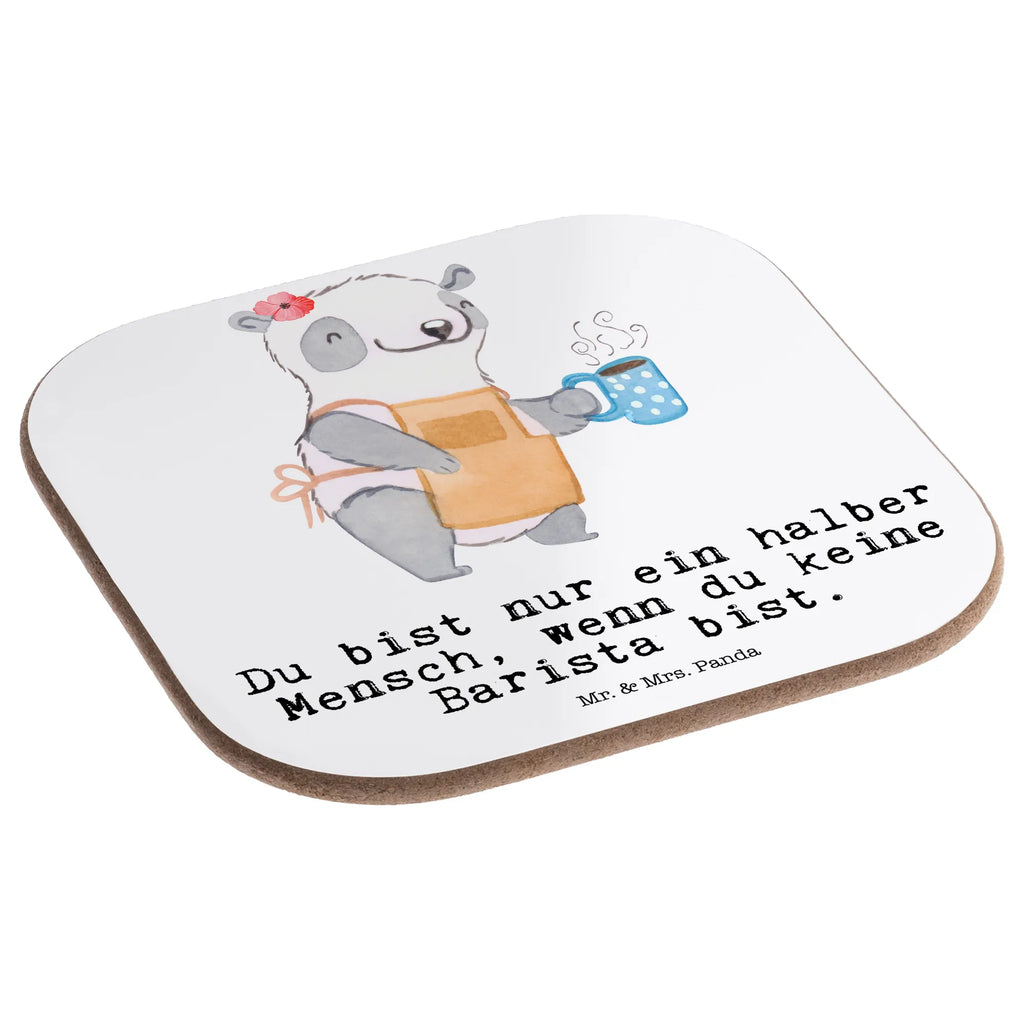 Podkładka Barista serce Zawód, Wykształcenie, Jubileusz, Pożegnanie, Emerytura, Kolega, Koleżanka, Prezent, Dawać, Pracownik, Współpracownik, Firma, Dziękuję, Dziękuję bardzo