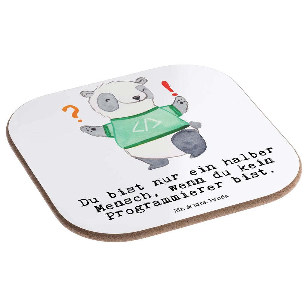 Square coaster Programmer Heart breakfast, Coasters, party, gift, glass coasters, gifts, presents, gift idea, best, farewell gift, passing exam, anniversary, retirement, promotion, job start, sayings, funny, profession