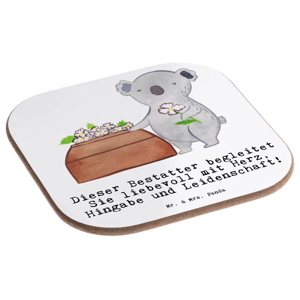 Square coaster undertaker heart Coasters, breakfast, gift, party, presents, glass coasters, gifts, gift idea, best, farewell gift, passing exam, anniversary, retirement, promotion, job start, sayings, funny, profession