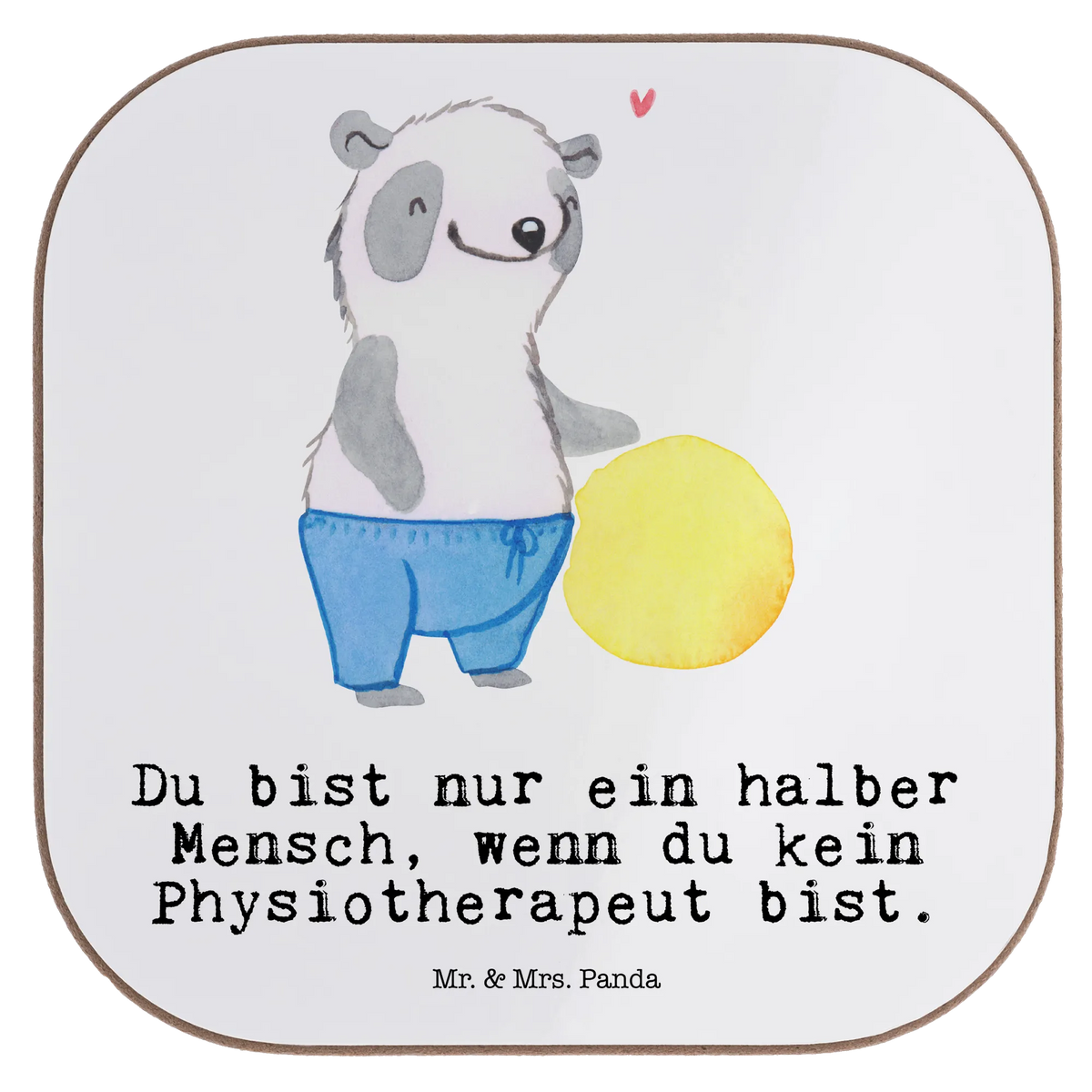 Square coaster Physiotherapist heart gift, breakfast, presents, gifts, Coasters, glass coasters, party, gift idea, best, farewell gift, passing exam, anniversary, retirement, promotion, job start, sayings, funny, profession