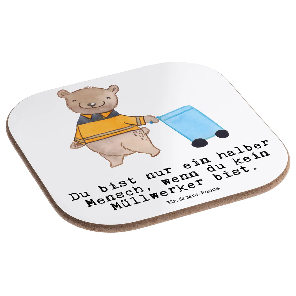 Quadratische Untersetzer Müllwerker mit Herz Untersetzer Design, Holzuntersetzer, Bierdeckel, Tassen Untersetzer, Getränkeuntersetzer, Glasuntersetzer, Untersetzer Holz, Untersetzer aus Holz, Korkuntersetzer, Untersetzer Gläser, Untersetzer, Untersetzer für Gläser, Beruf, Ausbildung, Jubiläum, Abschied, Rente, Kollege, Kollegin, Geschenk, Schenken, Arbeitskollege, Mitarbeiter, Firma, Danke, Dankeschön, Müllfahrer, Fachkraft Kreislauf- und Abfallwirtschaft, Müllmann, Müllentsorger, Müllwerker, Kehrichtmann