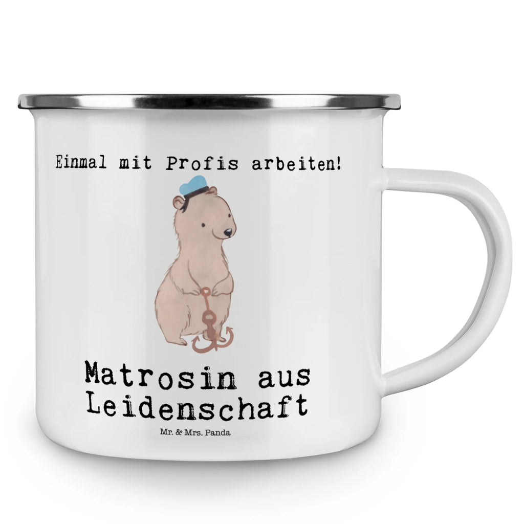 Kempingowy kubek emaliowany Matroska pasja Zawód, Wykształcenie, Jubileusz, Pożegnanie, Emerytura, Kolega, Koleżanka, Prezent, Dawać, Pracownik, Współpracownik, Firma, Dziękuję, Dziękuję bardzo