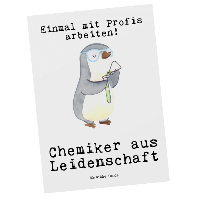 Postcard chemist Passion