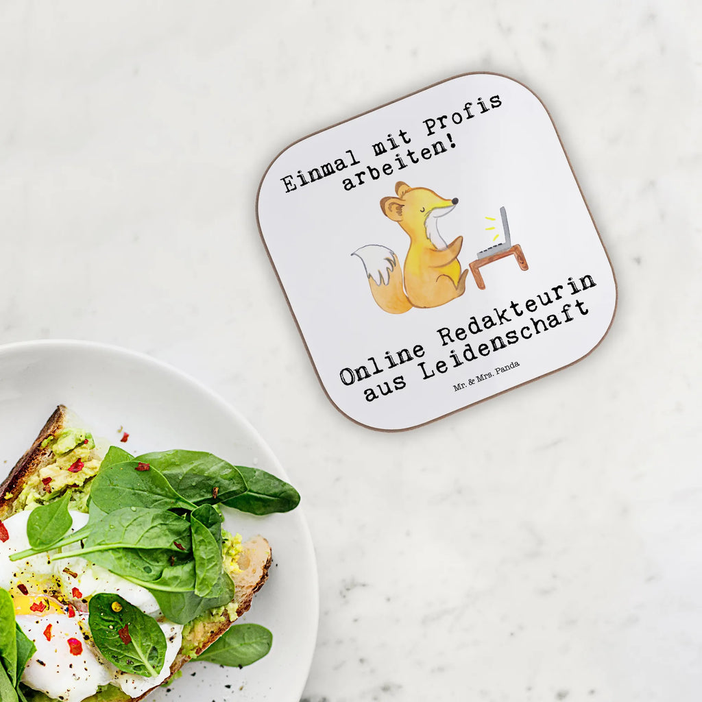 Square coaster Online Editor Passion breakfast, glass coasters, presents, gifts, Coasters, party, gift, gift idea, best, farewell gift, passing exam, anniversary, retirement, promotion, job start, sayings, funny, profession