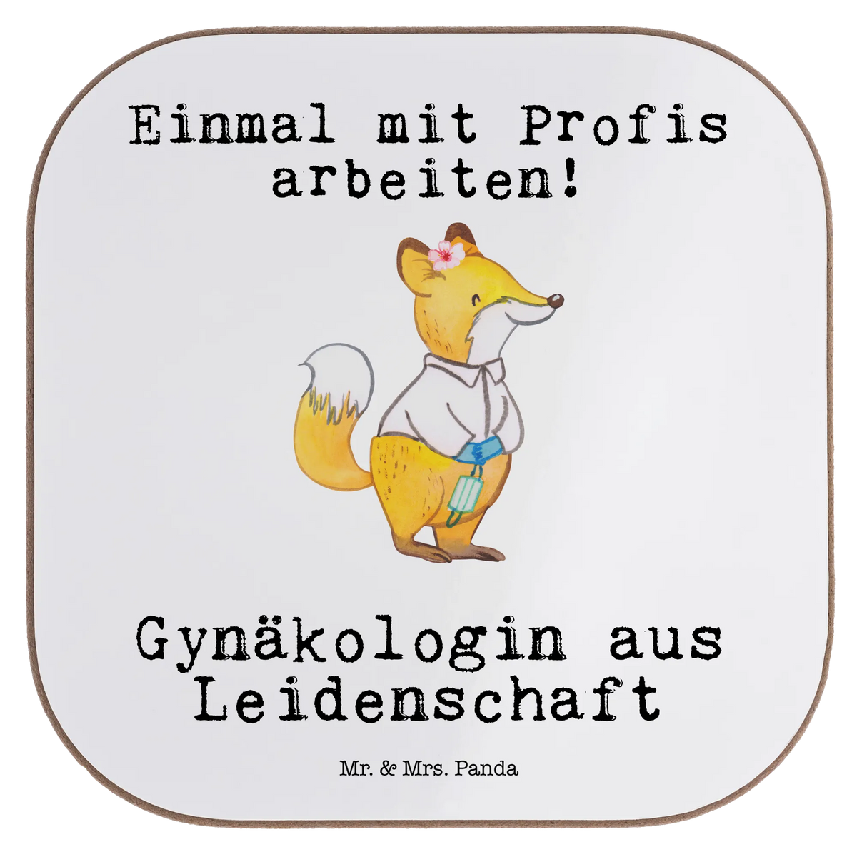 Square coaster Gynecologist Passion gifts, glass coasters, Coasters, party, breakfast, presents, gift, gift idea, best, farewell gift, passing exam, anniversary, retirement, promotion, job start, sayings, funny, profession