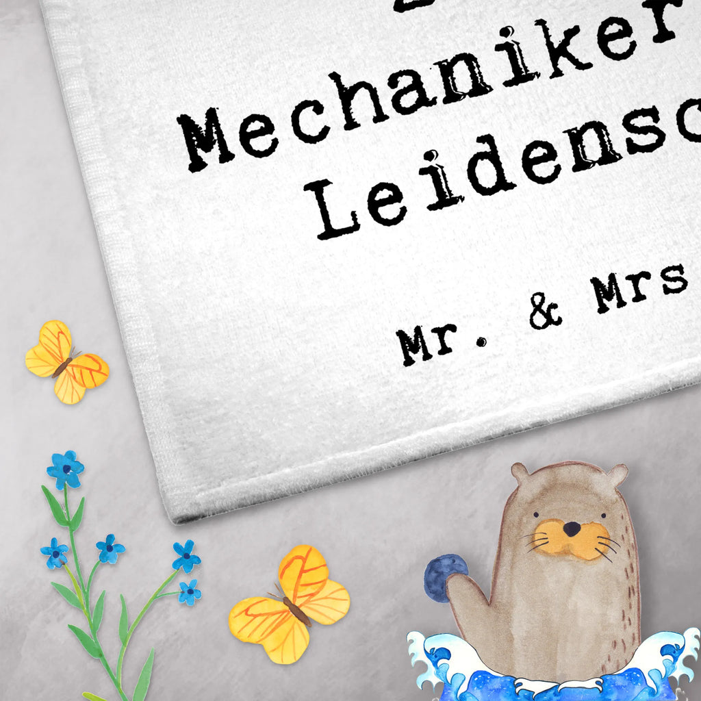 Guest towel Bicycle Mechanic Passion towel, 50 x 30, guest towels, hand towels, Guest towel, gift, gift idea, best, farewell gift, passing exam, anniversary, retirement, promotion, job start, sayings, funny, profession