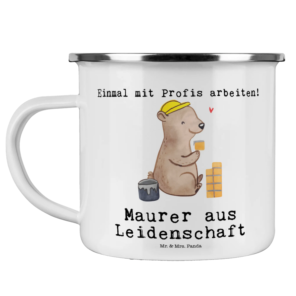 Enamel camping mug bricklayer Passion adventure mug, bushcraft mug, campfire mug, camper mug, enamel drinking mug, tin coffee cup, outdoor cup, camp coffee mug, lightweight camping mug, camping mug, stainless steel drinking cup, metal cup, travel mug, camping metal cup, hiking mug, enamel mug, enamel camping cup, metal camping mug, backpacking mug, steel mug for camping, gift, gift idea, best, farewell gift, passing exam, anniversary, retirement, promotion, job start, sayings, funny, profession