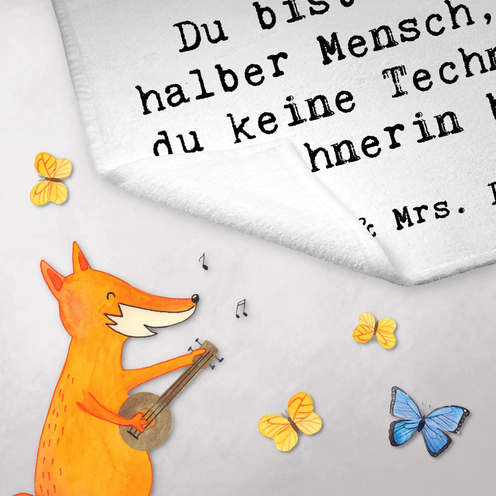 Guest towel Technical Draftswoman heart guest towels, 50 x 30, Guest towel, hand towels, towel, gift, gift idea, best, farewell gift, passing exam, anniversary, retirement, promotion, job start, sayings, funny, profession