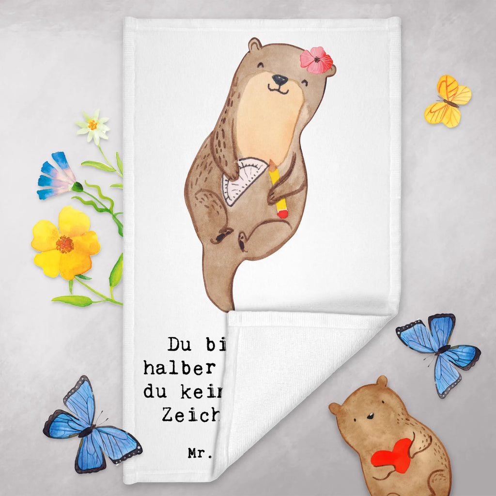 Guest towel Technical Draftswoman heart guest towels, 50 x 30, Guest towel, hand towels, towel, gift, gift idea, best, farewell gift, passing exam, anniversary, retirement, promotion, job start, sayings, funny, profession