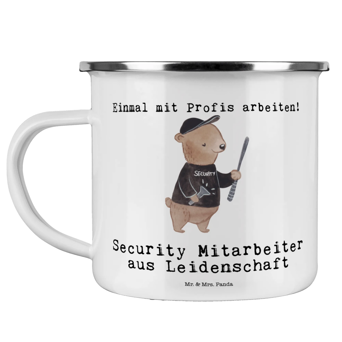 Enamel camping mug Security Guard Passion metal cup, hiking mug, camping mug, metal camping mug, bushcraft mug, enamel mug, camper mug, tin coffee cup, enamel camping cup, camp coffee mug, stainless steel drinking cup, enamel drinking mug, steel mug for camping, adventure mug, outdoor cup, travel mug, lightweight camping mug, backpacking mug, camping metal cup, campfire mug, gift, gift idea, best, farewell gift, passing exam, anniversary, retirement, promotion, job start, sayings, funny, profession