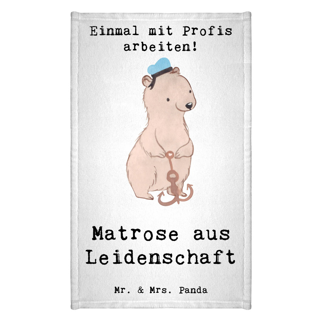 Guest towel Sailor Passion guest towels, towel, Guest towel, 50 x 30, hand towels, gift, gift idea, best, farewell gift, passing exam, anniversary, retirement, promotion, job start, sayings, funny, profession