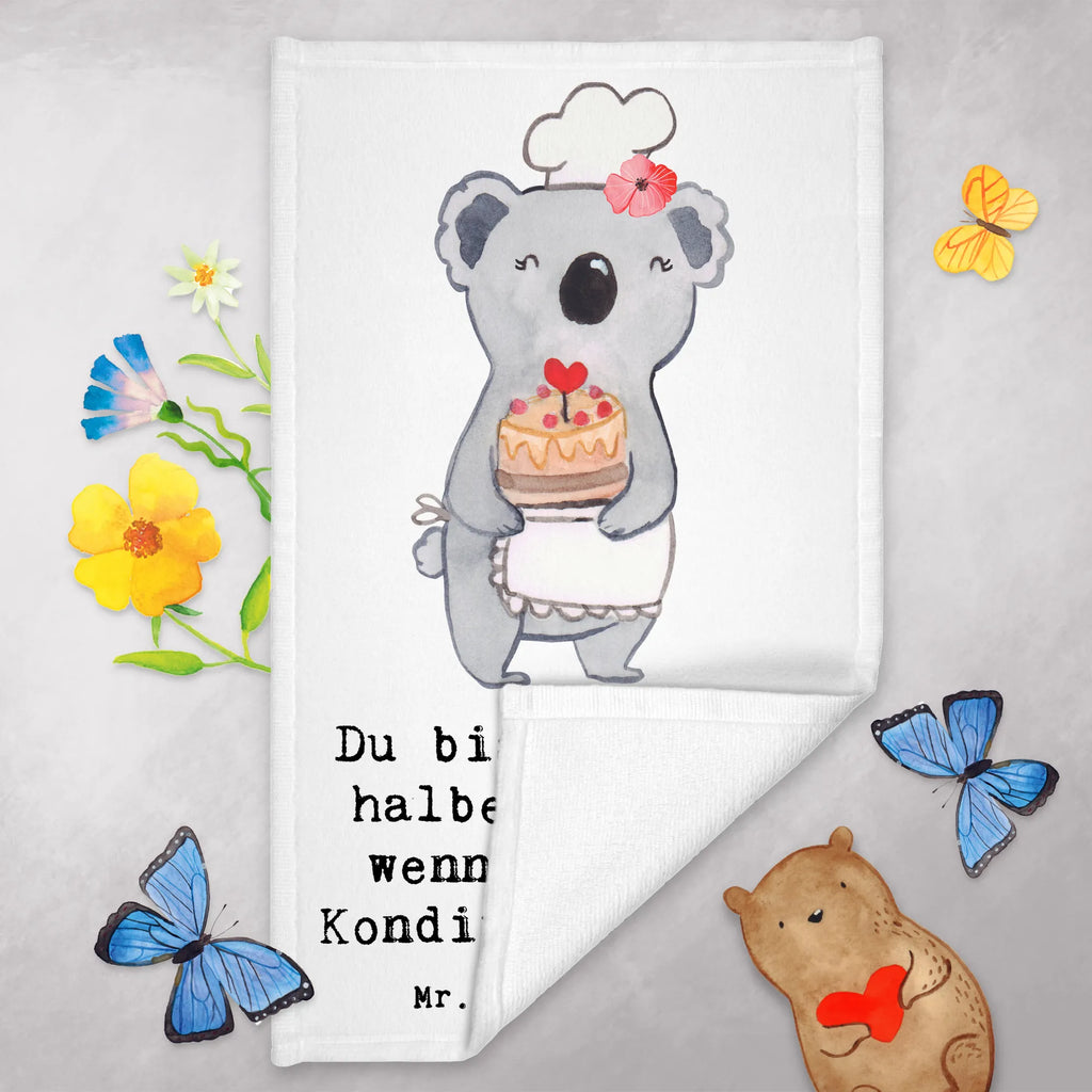 Guest towel Pastry Chef Heart Guest towel, towel, guest towels, hand towels, 50 x 30, gift, gift idea, best, farewell gift, passing exam, anniversary, retirement, promotion, job start, sayings, funny, profession