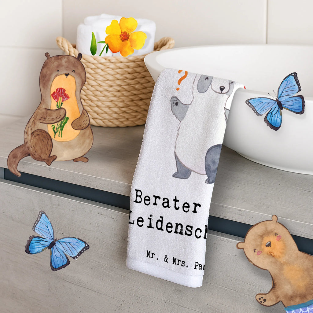 Guest towel advisor Passion towel, Guest towel, 50 x 30, hand towels, guest towels, gift, gift idea, best, farewell gift, passing exam, anniversary, retirement, promotion, job start, sayings, funny, profession