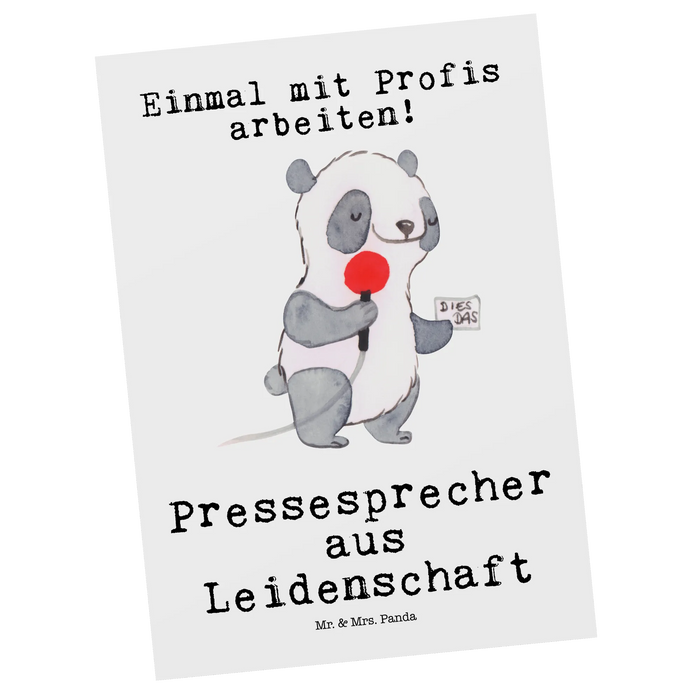 Postcard Press Spokesperson Passion