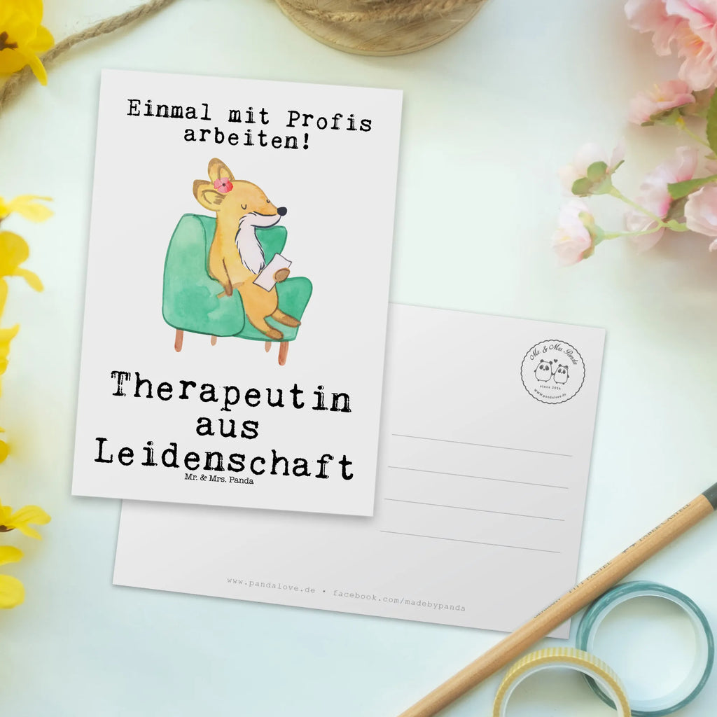 Postkarte Therapeutin aus Leidenschaft Einladung, Geschenkkarte, Ansichtskarten, Einladung Geburtstag, Ansichtskarte, Geburtstagskarte, Einladungskarten Geburtstag, Grußkarte, Einladungskarte, Karte, Dankeskarte, Postkarte, Beruf, Ausbildung, Jubiläum, Abschied, Rente, Kollege, Kollegin, Geschenk, Schenken, Arbeitskollege, Mitarbeiter, Firma, Danke, Dankeschön