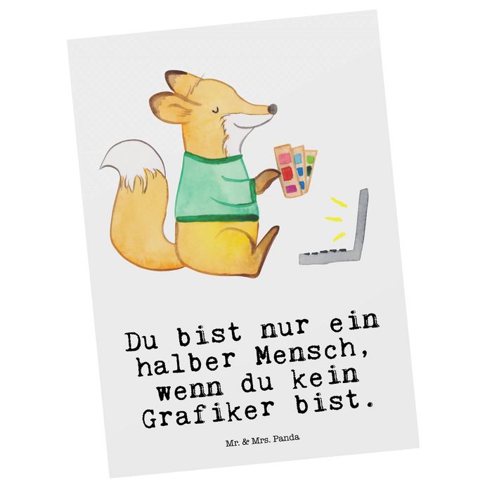 Pocztówka grafik Serce