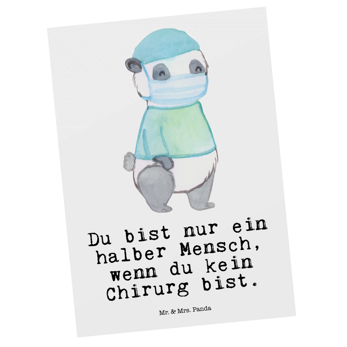 Postkarte Chirurg Herz