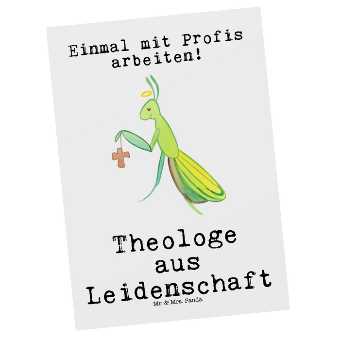 Postcard Theologian Passion